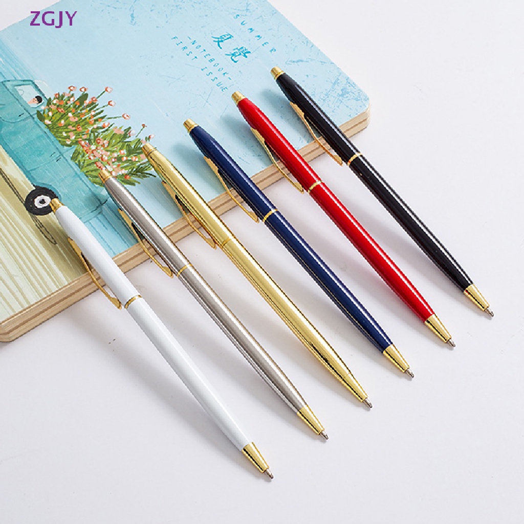 Bút Bi Kim Loại Kiểu Dáng Thanh Lịch Cho Học Sinh Mới