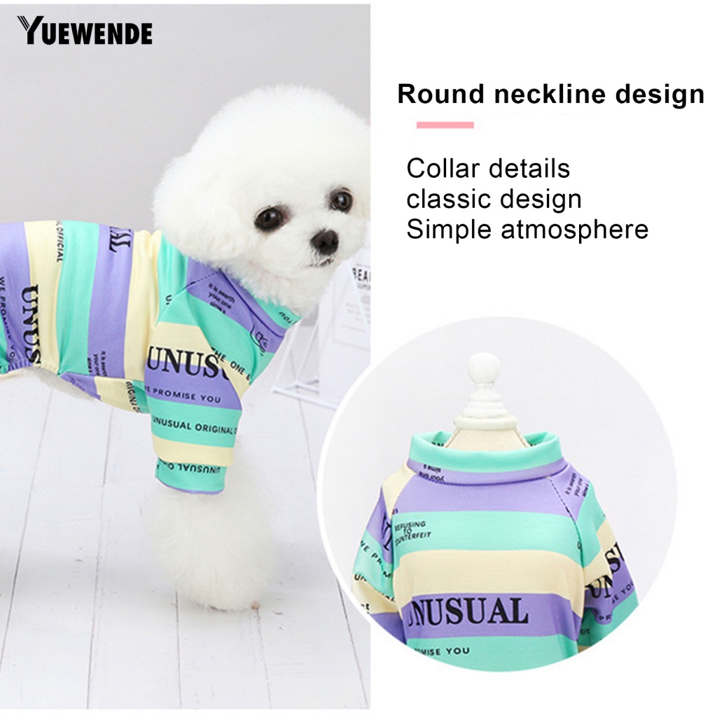 Bộ Áo Liền Quần 3 Màu Dễ Thương Cho Thú Cưng