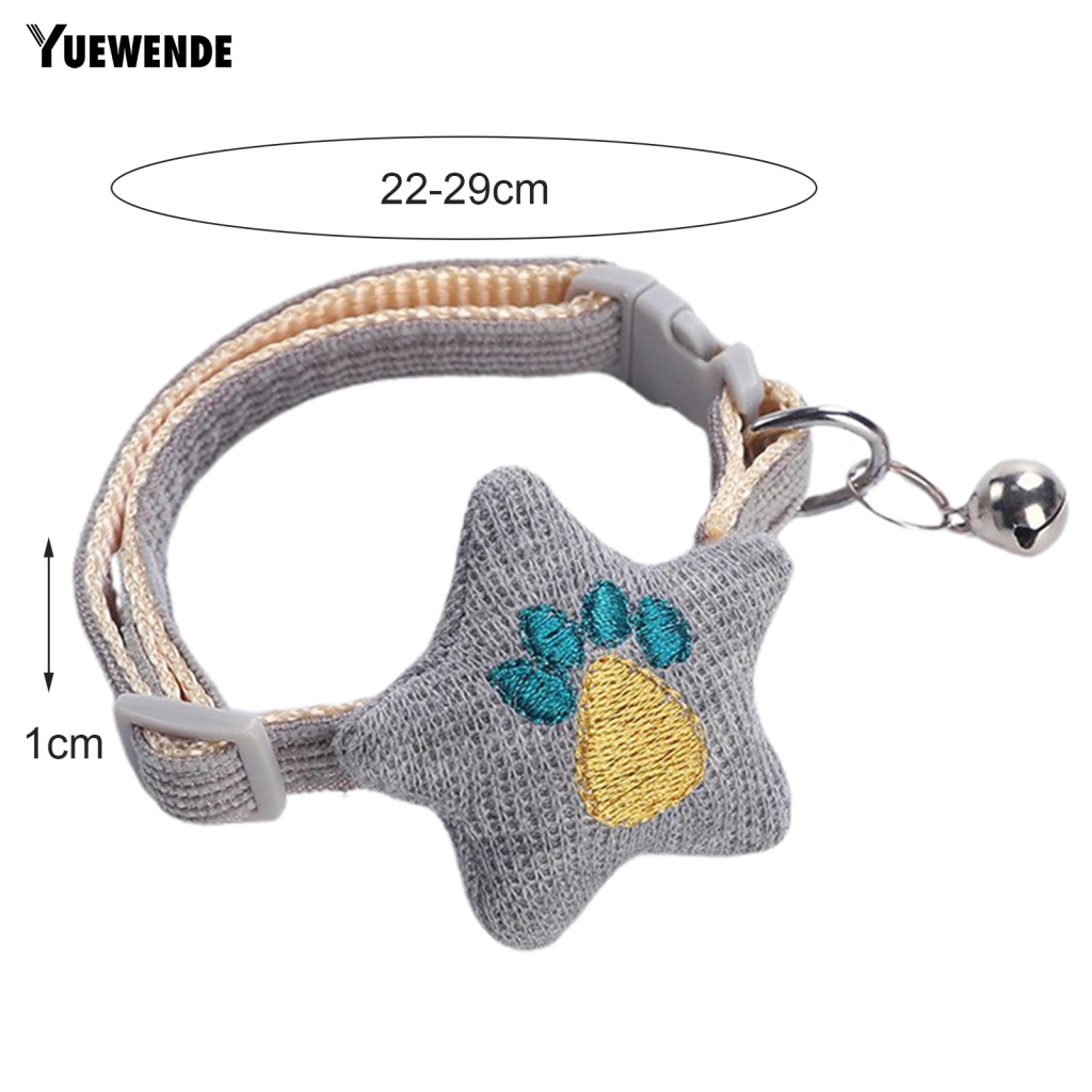 Vòng Cổ Thú Cưng Gắn Chuông Nhiều Màu Sắc