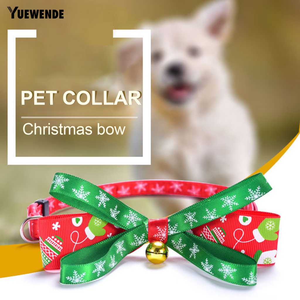 Vòng Cổ Thú Cưng Gắn Chuông Và Nơ Xinh Xắn