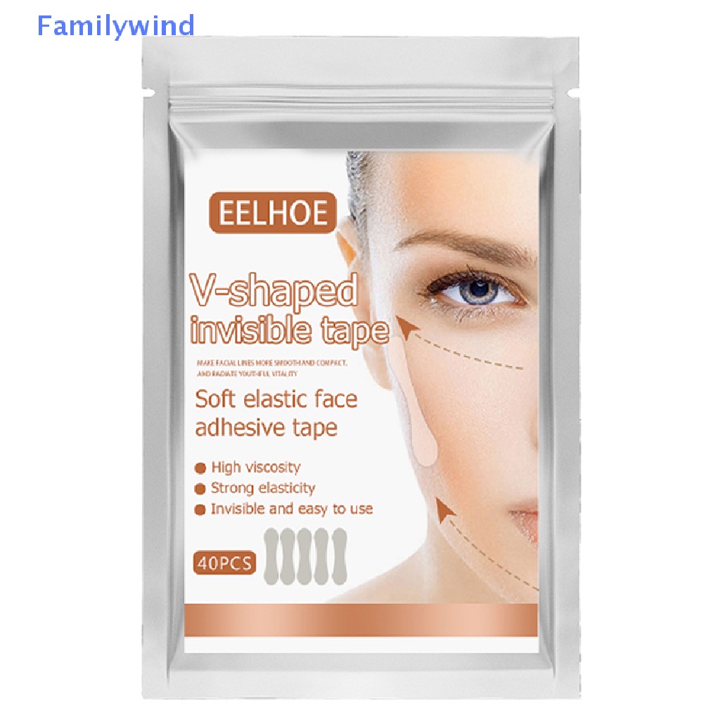 Set 40 Miếng Dán Nâng Cơ Mặt Tạo Cằm Chữ V Chống Nếp Nhăn