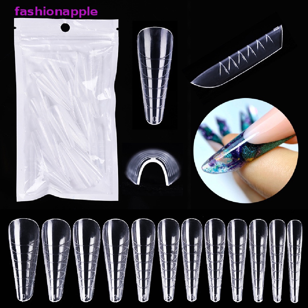 Bộ 60 Móng Tay Giả Nối Dài Trang Trí Nghệ Thuật