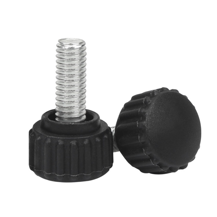 Núm Vặn Điều Chỉnh Tay Cầm Tròn Bằng Nhựa Phủ Lớp (M3M4M5M6M8)