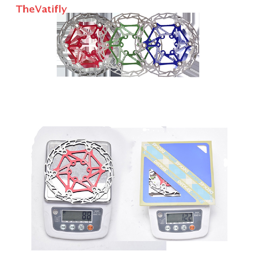 Đĩa Phanh 6 Bu Lông Siêu Nhẹ 82g CNC 6 Inch 160MM Chuyên Dụng Cho Xe Đạp Leo Núi Có 4 Màu