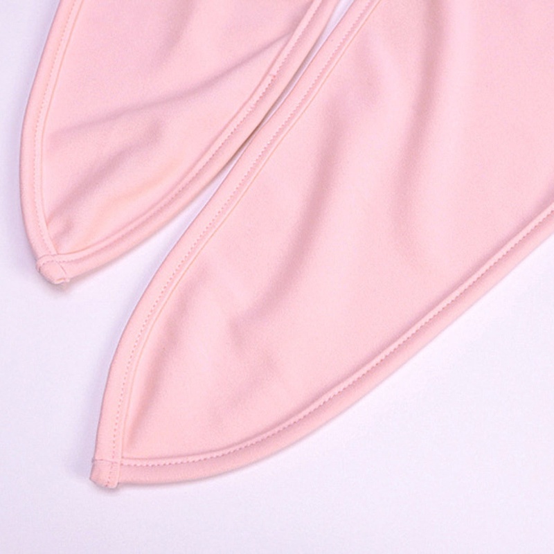 Áo Croptop Tay Dài Cổ Chữ V Phối Lông Thời Trang Quyến Rũ Cho Nữ