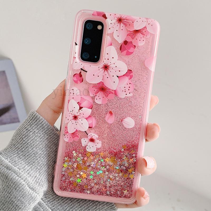 Ốp Điện Thoại Kim Tuyến Nước Lấp Lánh Cho OPPO A17 A17k A16 A16k A15 A15S A74 A93 A92 A52 A53 A32 A33 2020