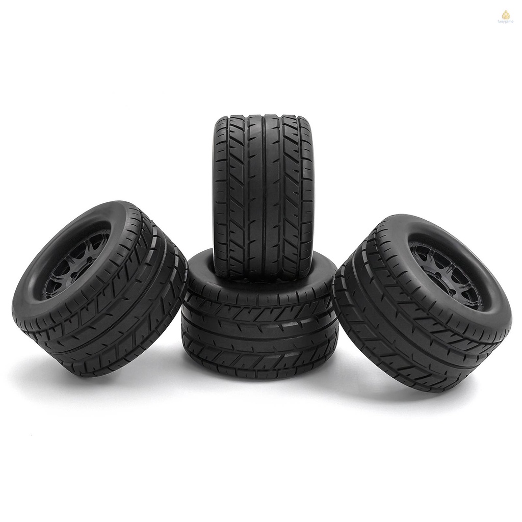Bộ 4 Bánh Xe Thay Thế Cho Xe Hơi Điều Khiển Từ Xa LOSI HSP Traxxas 1 / 10