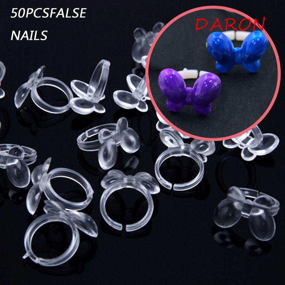 Thẻ Móng Tay Giả Để Trưng Bày Màu Sắc Bươm Bướm Chất Liệu Acrylic Tiện Dụng