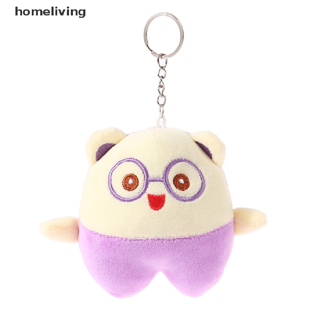 Móc Khóa Hình Gấu Nhồi Bông 10CM Mềm Mại Đáng Yêu