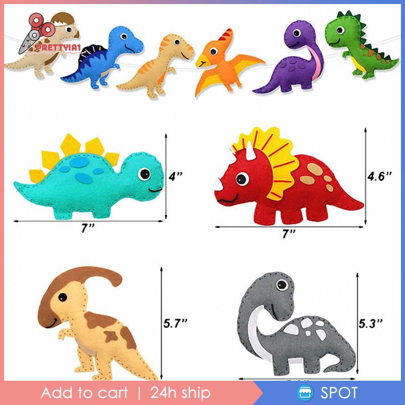 [Prettyia1] Bộ Dụng Cụ May Vá Thủ Công Hình Thú Nhồi Bông DIY Cho Người Mới Bắt Đầu