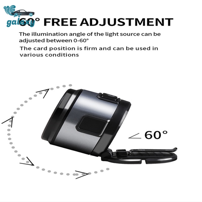 Đèn Led Đeo Đầu Siêu Nhẹ Có Móc Kẹp Tiện Dụng Khi Đi Cắm Trại