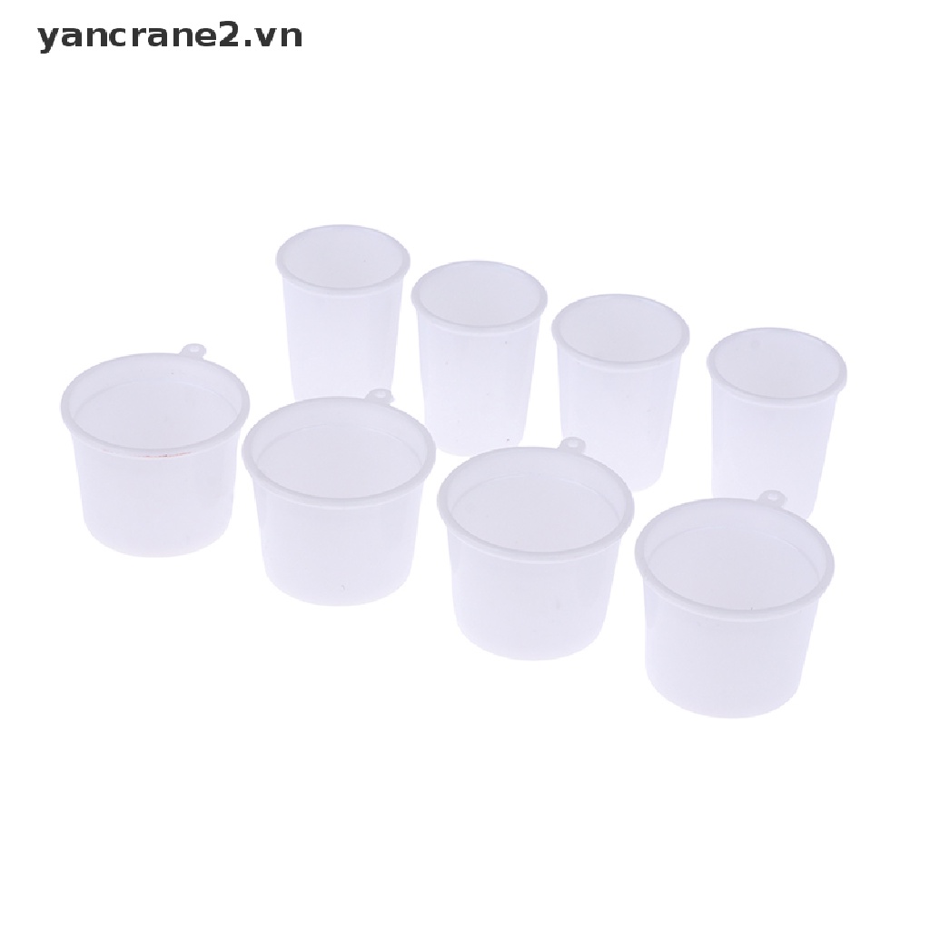 Set 4 Ly / Tách Uống Cà Phê / Kem Màu Trắng Trang Trí Nhà Búp Bê 1: 6 2.vn