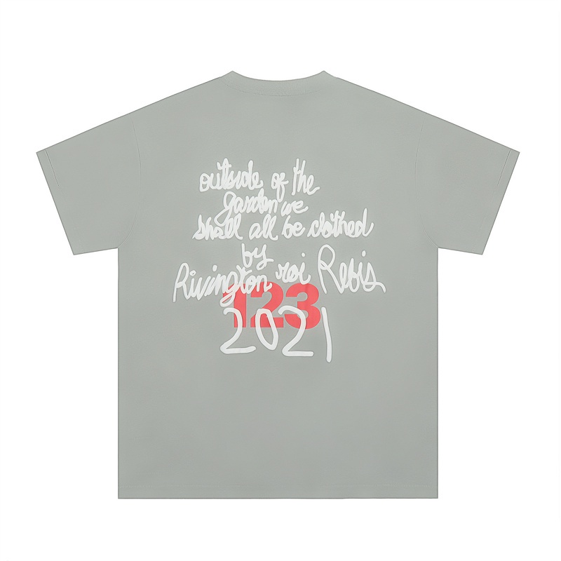 Áo Thun Cotton Tay Ngắn Dáng Rộng In Hình Kỹ Thuật Số Plus Size Unisex