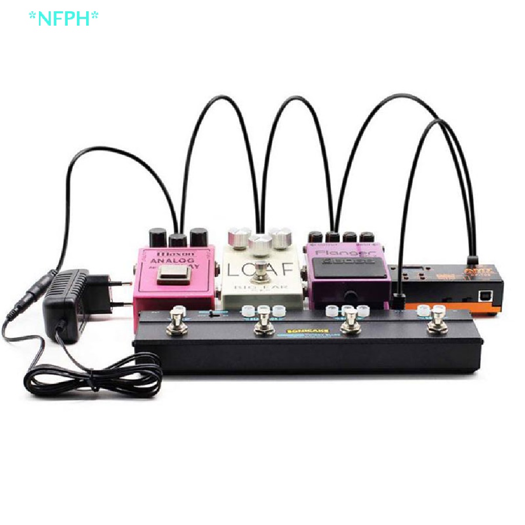 Bộ Nguồn Cung Cấp Điện Cho Bàn Đạp Hiệu Ứng Đàn Guitar 9V 2A Mới