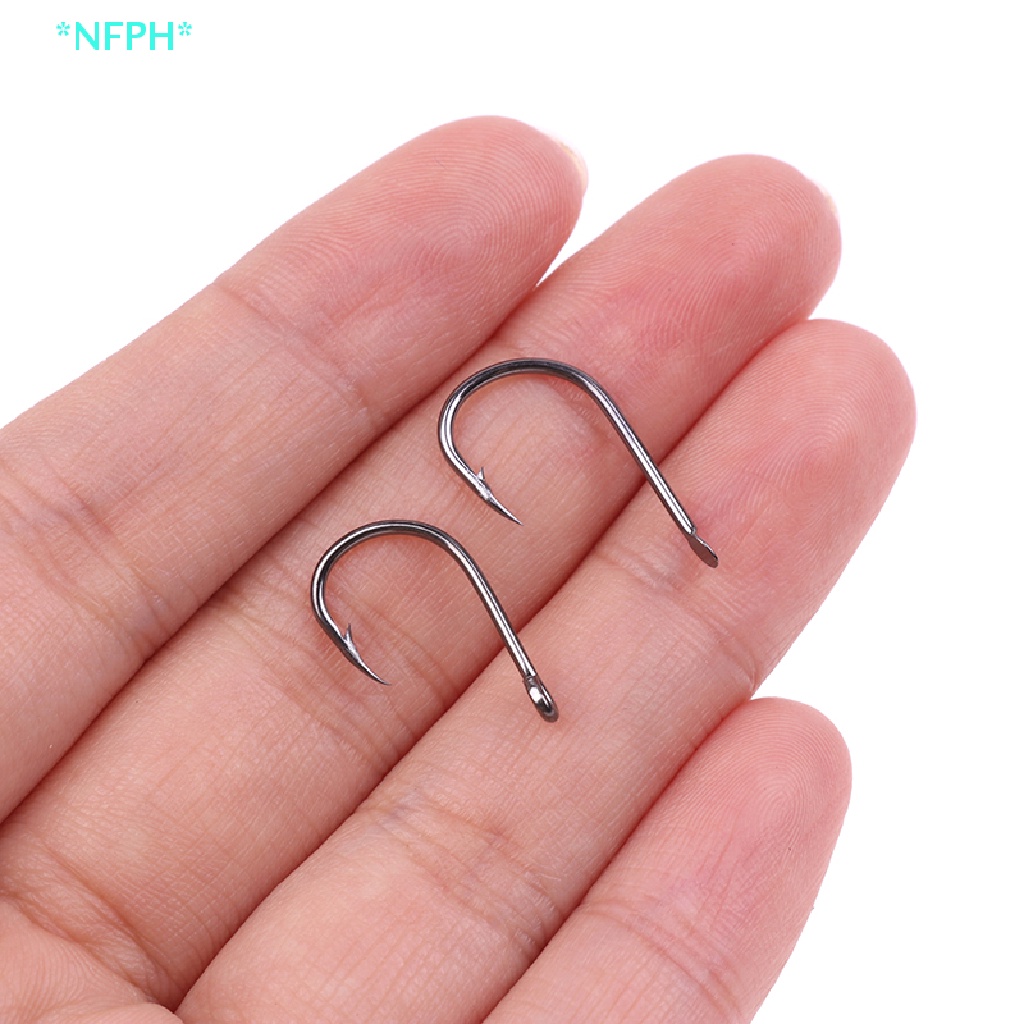 Bộ 70 Móc Câu Cá Bằng Thép Carbon Kích Thước 3-12 Mới