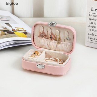 Bigtoe Hộp Đựng Trang Sức Du Lịch Màu Macaron Nhỏ Gọn