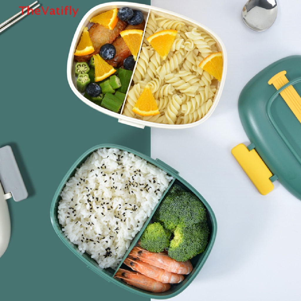 [Thevalifly] Hộp cơm Nhỏ Gọn Có Dây Đeo Thời Trang Và Sáng Tạo Với Hộp Đựng Thức Ăn Nhẹ Di Động Cho Trẻ Em