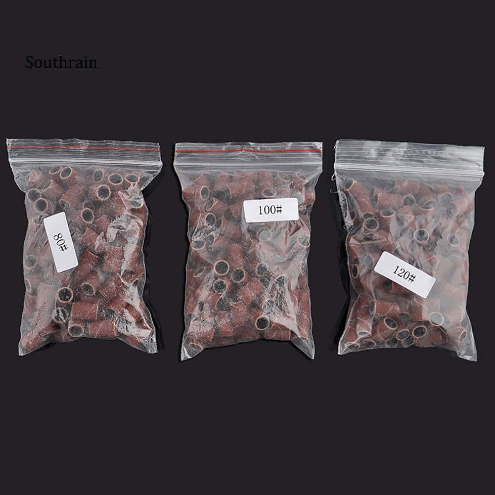 Set 100 Vòng Nhám Mài Móng Tay Chuyên Dụng