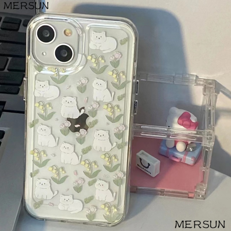 ✅Ốp Điện Thoại Mềm Trong Suốt Họa Tiết Hoa Tulip Cho Iphone 13 8 7 xs 14 11Promax 12 xr G6ZQ