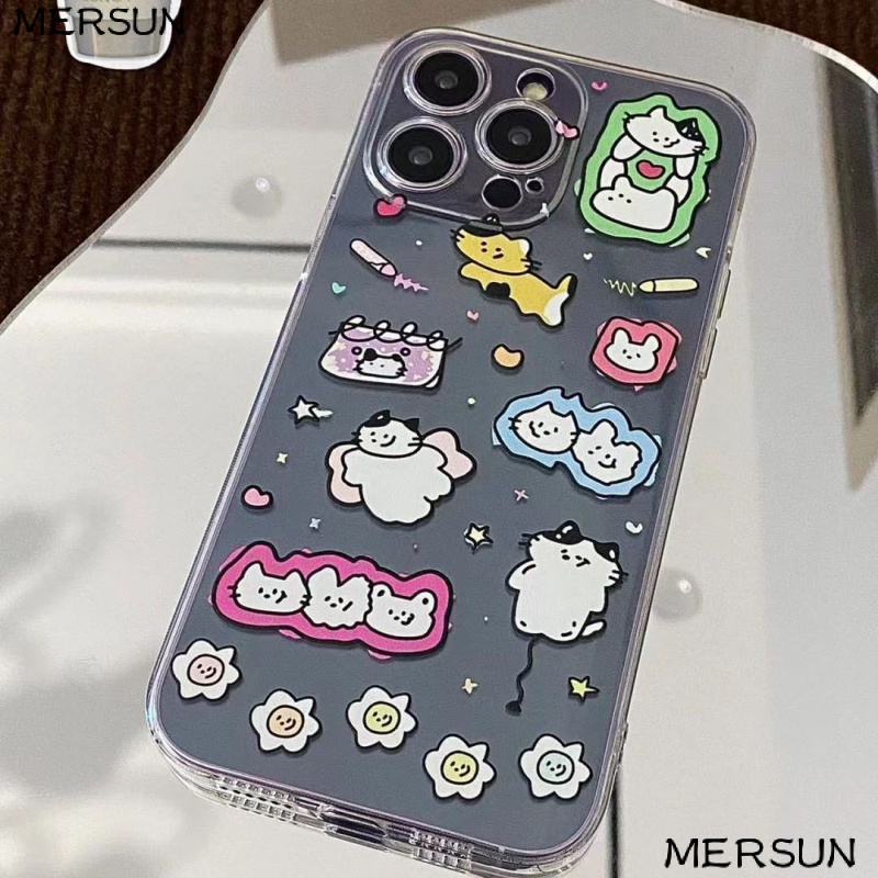 ✅Ốp Điện Thoại Dẻo Trong Suốt Họa Tiết Hoạt Hình Hello Kitty Cho Iphone 8p14xs / pro13 / xr / promax 12 / Apple 7p 11 H3FG