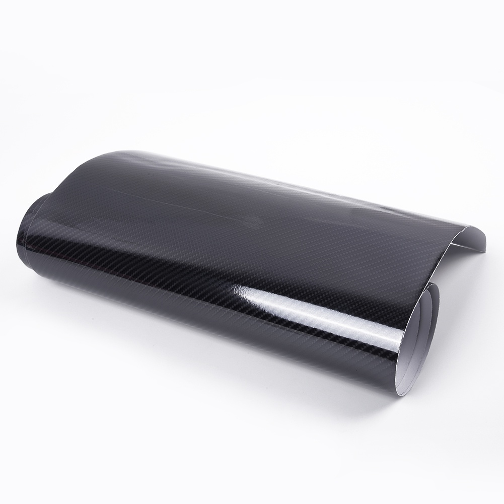 Miếng Dán Vinyl Sợi Carbon Màu Đen Siêu Mỏng Chất Lượng Cao Tháo Rời Và Dễ Sử Dụng