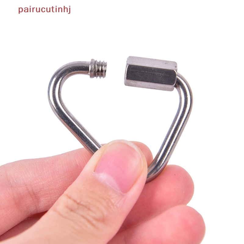 Cặp Móc Khóa Hình Tam Giác Bằng Thép Không Gỉ vn