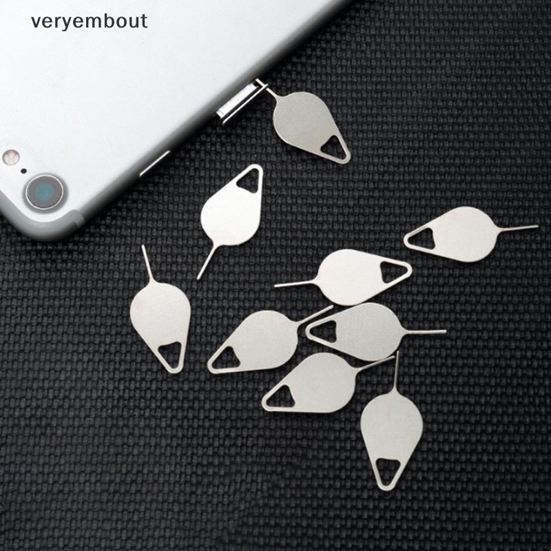 Bộ 10 Dụng Cụ Tháo Gỡ Sim Điện Thoại Bằng Thép Không Gỉ Tiện Dụng