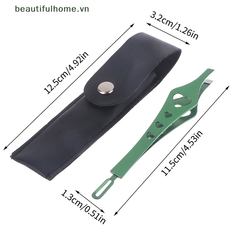 Nhíp Nhổ Lông Mi / Lông Mày Bằng Thép Không Gỉ