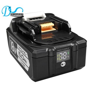 Bảng mạch bảo vệ + pin với màn hình kỹ thuật số thay thế cho makita 18v bl1860 bl1850 bl1830