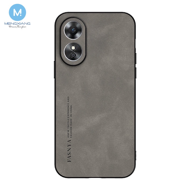Ốp Điện Thoại Da Cứng Chống Sốc Sang Trọng Cho OPPO A57 A17K A17 A16 A16K A12 A15S A15 A7 A5S A3S A54 A36 A76 A9 A5 2020