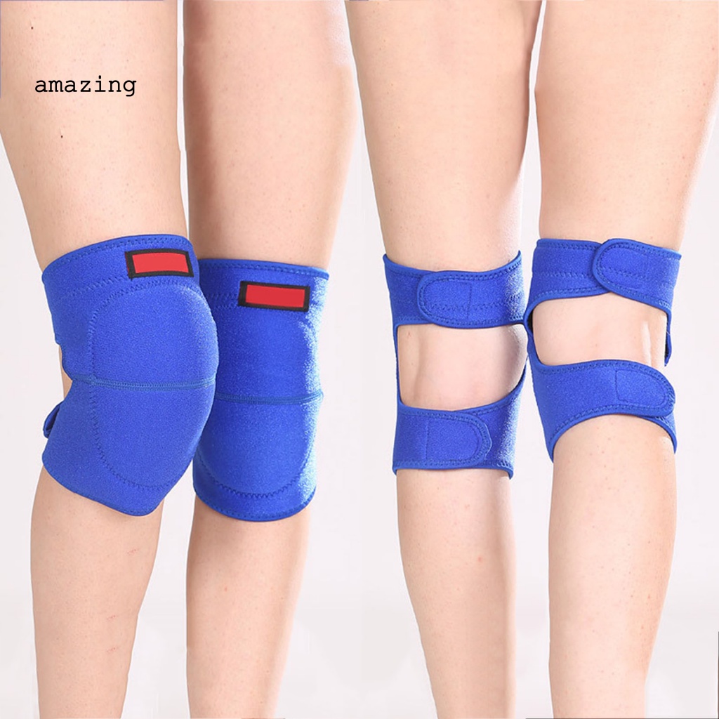 Set 2 Đệm Bảo Vệ Đầu Gối Dày Dặn Giữ Ấm Chống Trượt Khi Chơi Thể Thao Ngoài Trời