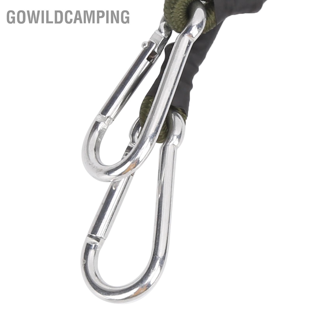 Hàng HOT GoWildCampingDây Bungee 120cm có móc Dây đeo nặng Dây cao su đàn hồi để câu cá cắm trại