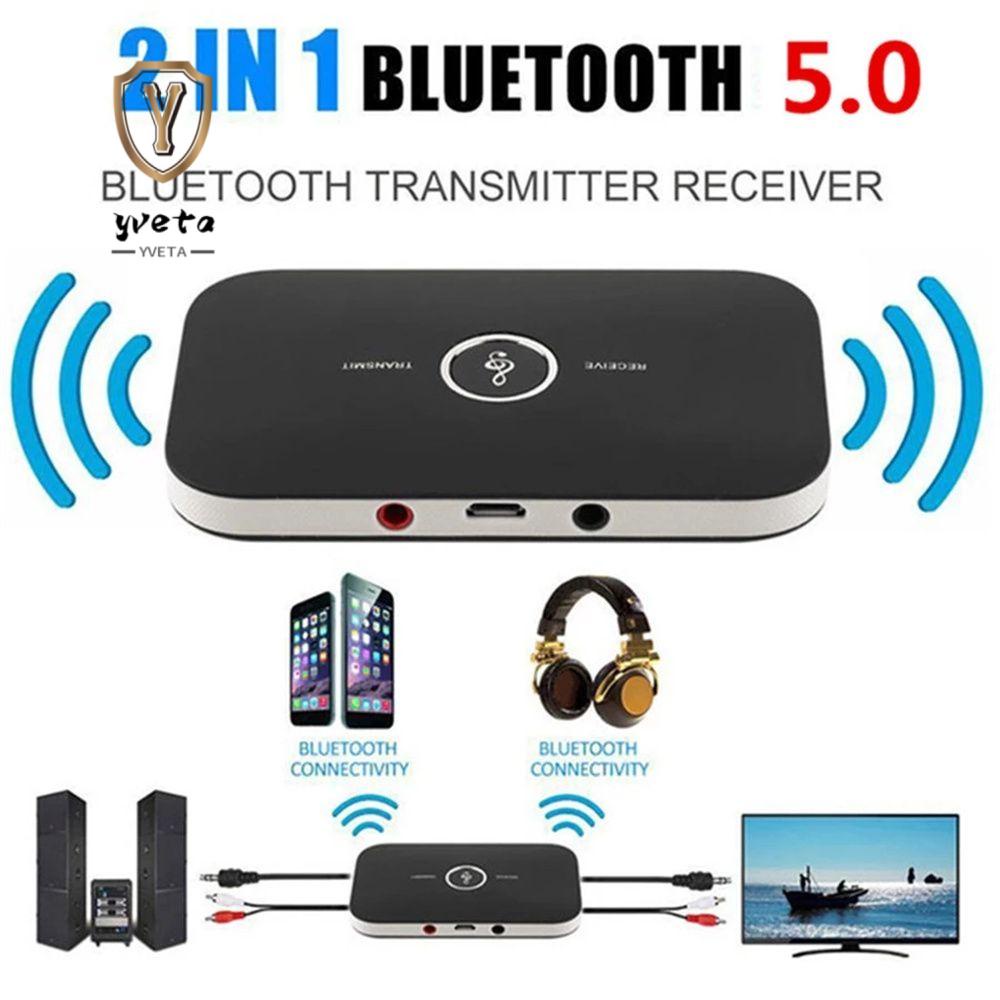 Thiết Bị Kết Nối Bluetooth 5.0 2 Trong 1 Cho PC TV RCA 3.5mm AUX