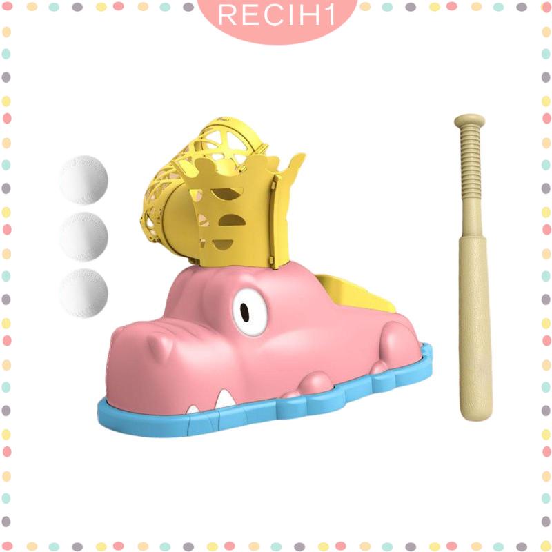 [Recih] Đồ Chơi Máy Ném Bóng Chày Tập Thể Dục Ngoài Trời Cho Trẻ Em