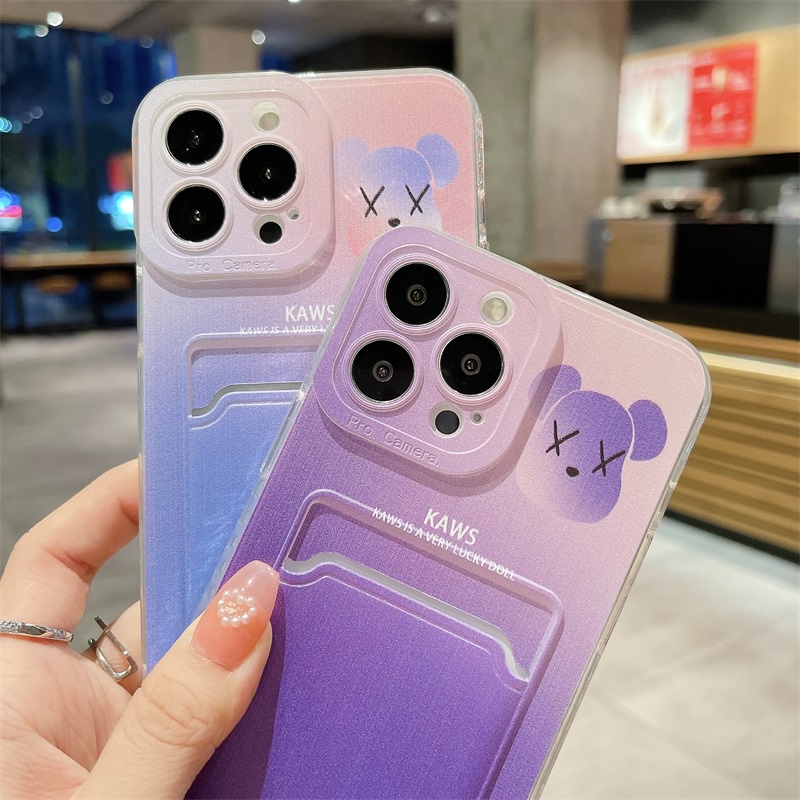 Ốp Điện Thoại Có Ngăn Đựng Thẻ Cho Redmi Note 12 Pro 5G Note 11 11s 4G Poco X5 M4 Pro F4 F3 X4 GT Xiaomi 12T 11T