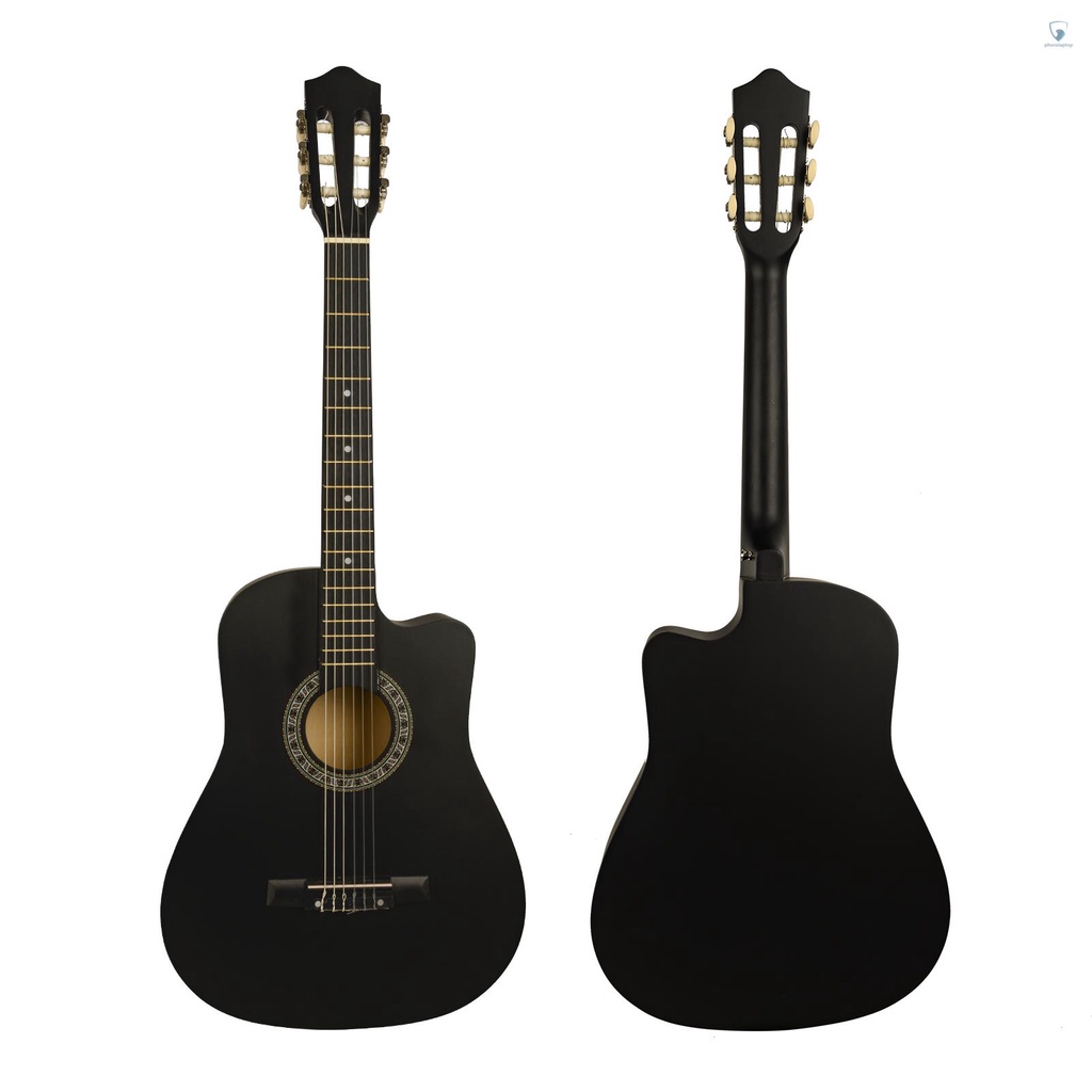 Bộ Kẹp Capo 6 Dây Cong 38-inch Kèm Giá Đỡ Cho Đàn Guitar Cổ Điển