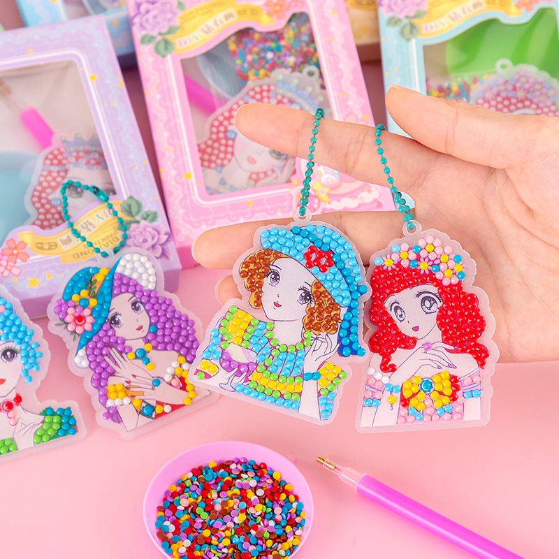 Miếng Dán Đính Đá Trang Trí Thủ Công Dành Cho Trẻ Mẫu Giáo