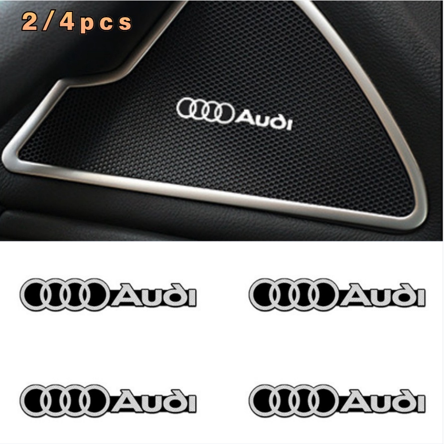 Miếng Dán Trang Trí Bảng Điều Khiển Âm Thanh Cho Xe Hơi Audi A4L A6L A3 Q5L Q2L Q5