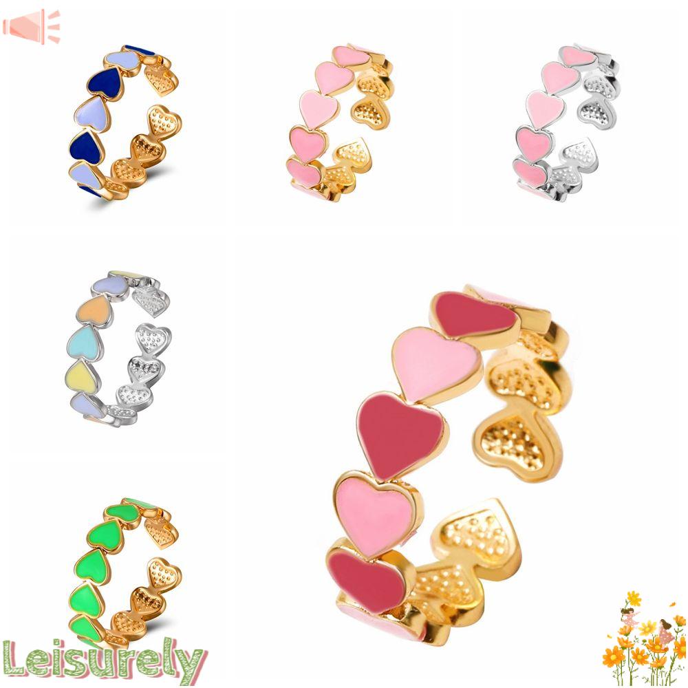 Nhẫn Hở Hình Trái Tim Phong Cách Bohemian Thời Trang Cho Nam Và Nữ