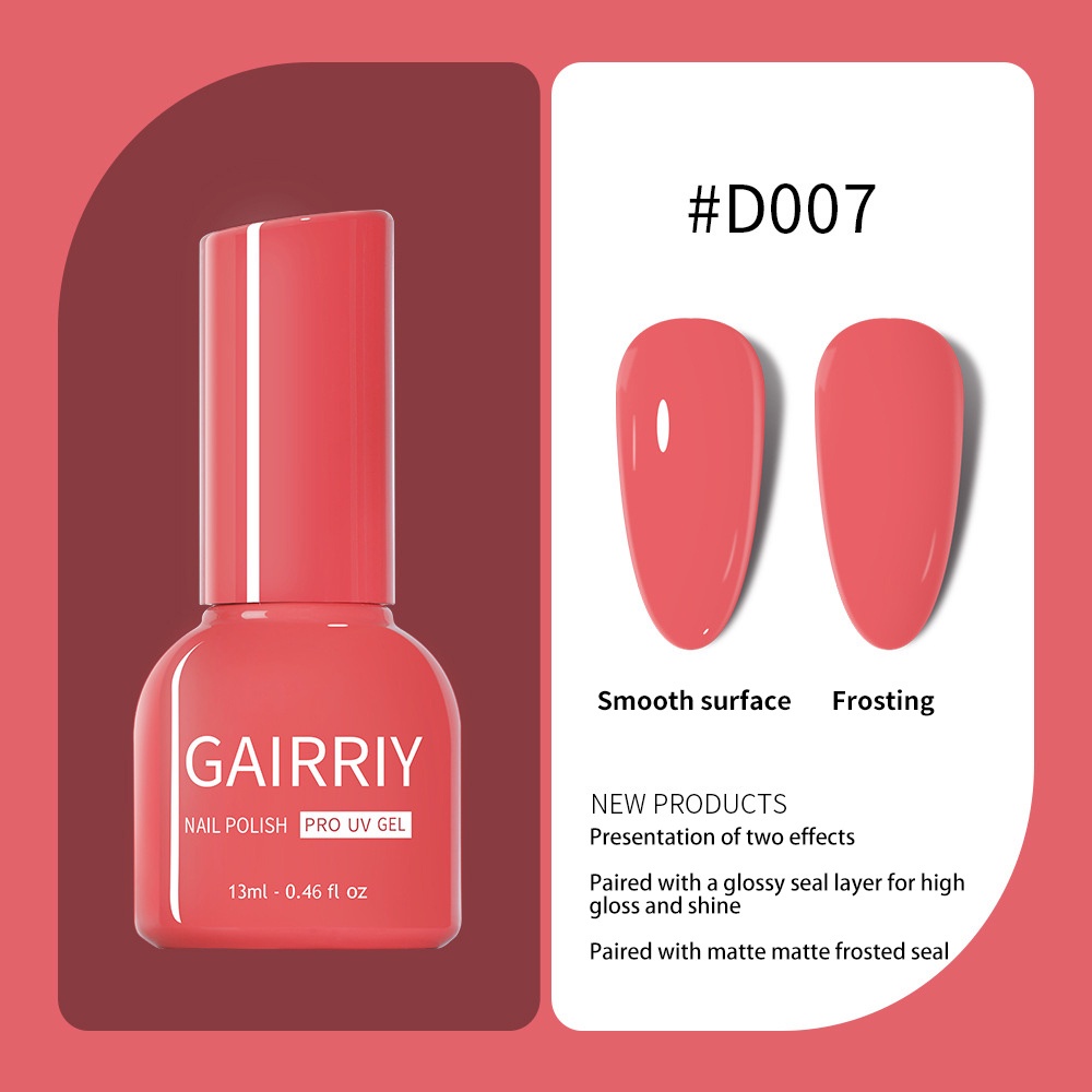 Gairriy Gel Móng Tay Đồng Màu UV Gel Móng Tay Vernis Bán Vĩnh Viễn Gel Làm Móng Ngâm Tắt Gel. pikalu
