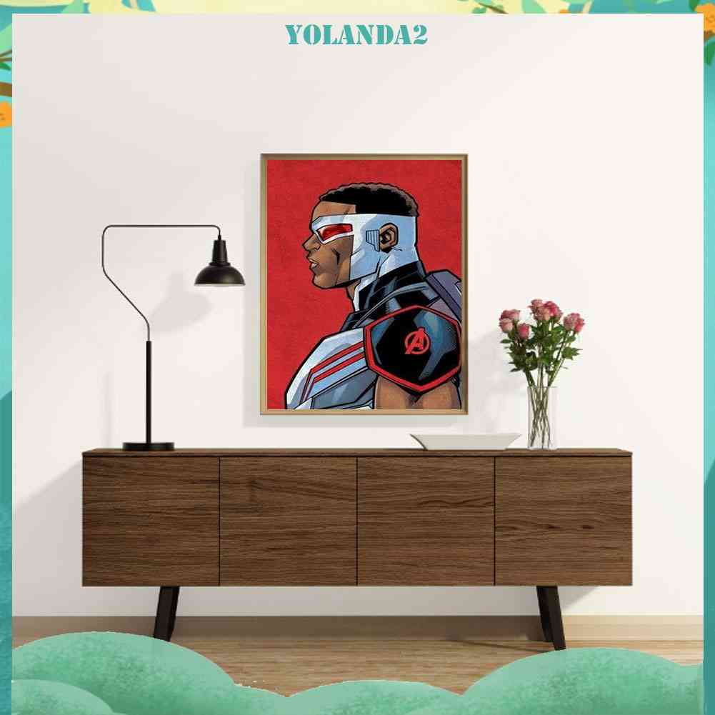 Bộ Tranh Đính Đá 5D Họa Tiết Hoạt Hình Dễ Thương Độc Đáo DIY Dùng Trang Trí Nhà Cửa