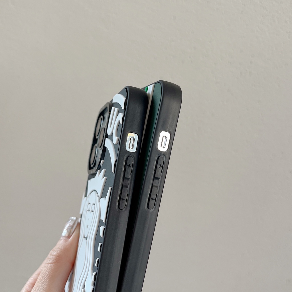 Ốp Điện Thoại Silicon In LOGO Starbucks 3D Cho iPhone 15 14 13 12 11 Pro Max Plus 7 8 SE X XS XR