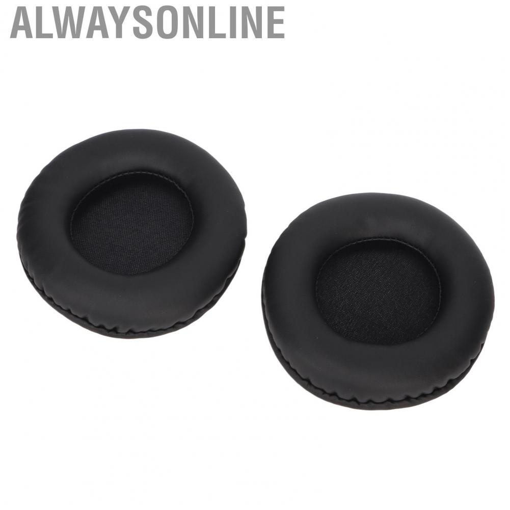Alwaysonline Round Earpads  Universal Foam Filling Noise Isolation Headphone Ear Cushions for 95mm Headset