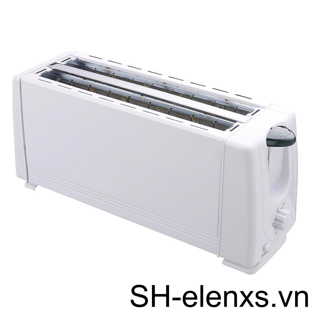 Máy Nướng Bánh Mì 4 Ngăn 1200W 6 Cấp Độ Chuyên Dụng