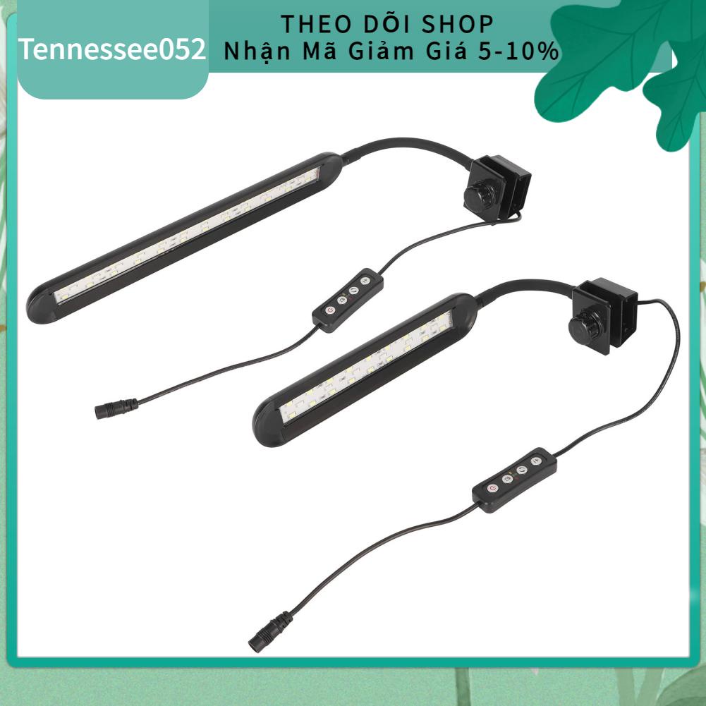 Tennessee052 Kẹp Trên Bể Cá Đa Năng Có Thể Điều Chỉnh Độ Sáng Màu Ánh Thời Gian Đèn LED Phích Cắm Châu Âu 100‑240V