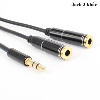 Jack chia ra 2 tai nghe 4 khấc - Jack 2 (màu ngẫu nhiên)