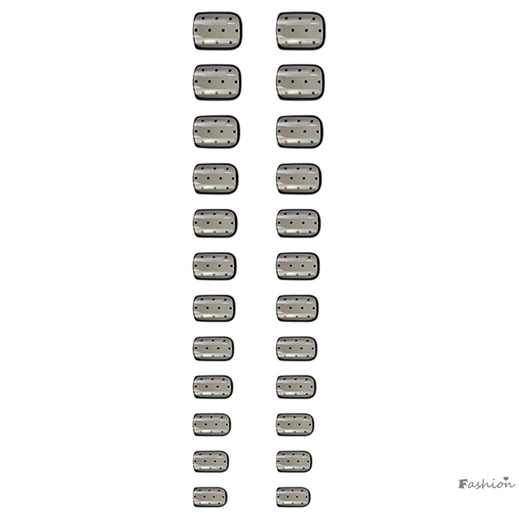 Móng Tay Giả Ngắn Màu Đen Trong Mờ Chống Nhòe