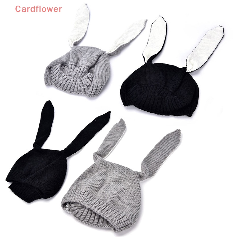 Mũ Len Tai Thỏ Dễ Thương Cho Bé 0-3 Tuổi