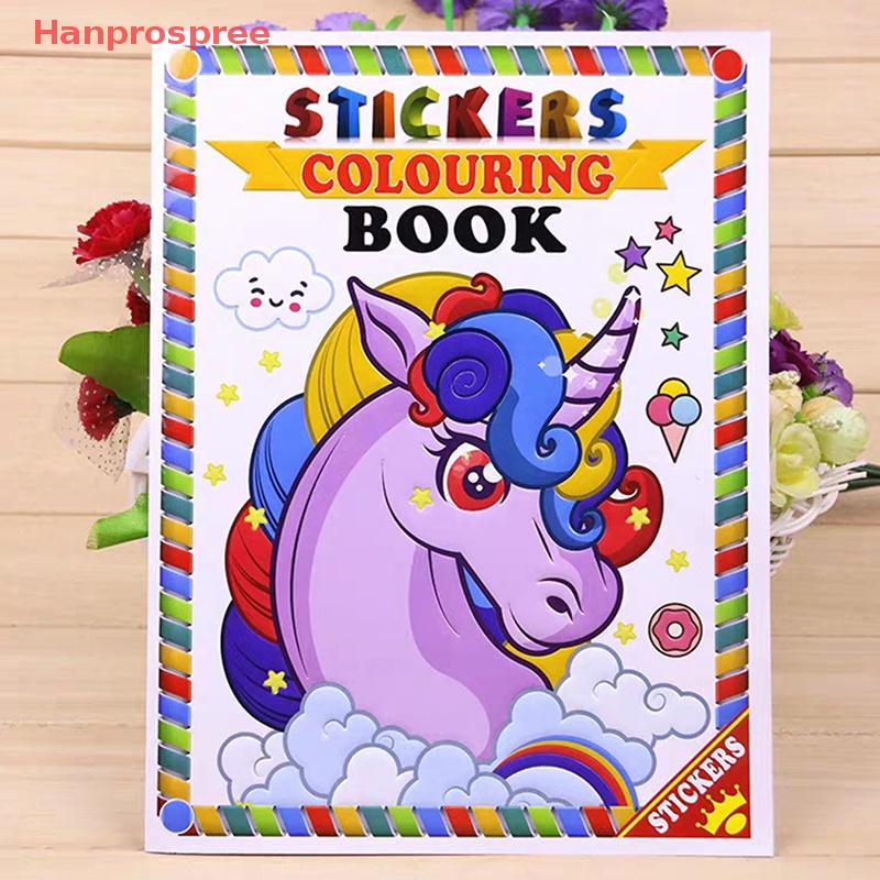 Sách Tô Màu Hoạt Hình Pokemon Hanprospree > Animation Sáng Tạo Paing Book Đồ Chơi Quà Tặng