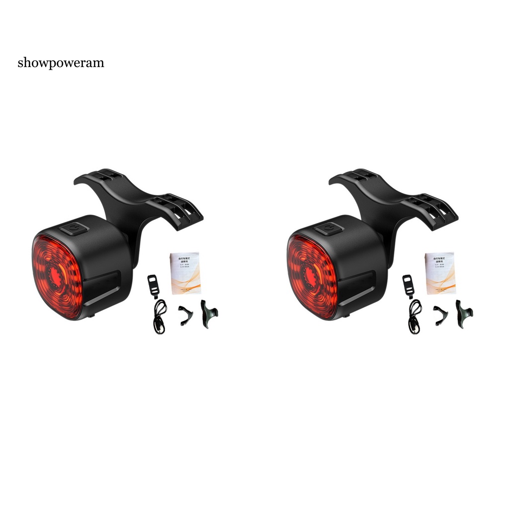 1 Bộ Đèn Cảnh Báo Gắn Đuôi Xe Đạp Kèm Sạc Type-C Tiện Dụng Cho Các Hoạt Động Ngoài Trời